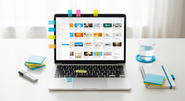 daily note templates used consistently
