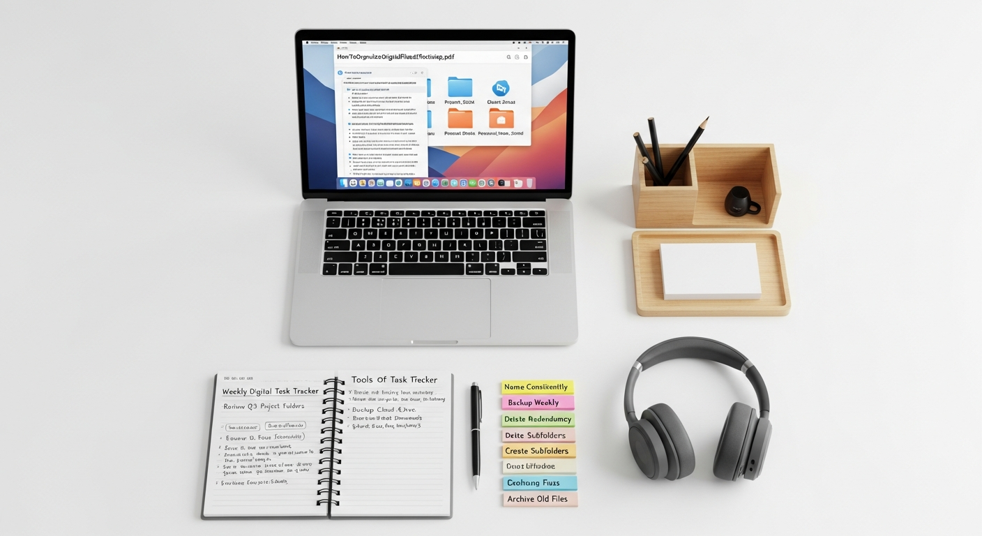 How To Organize Digital Files Effectively