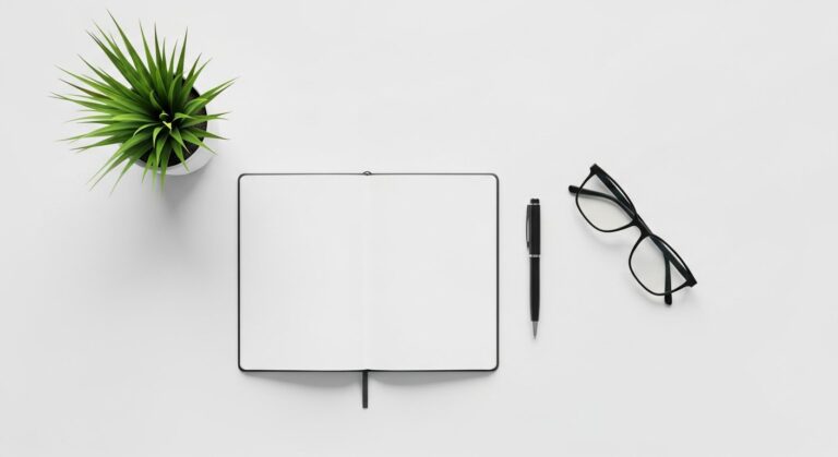 Illustration of a bookmark manager interface with organized folders, tags, and productivity tools