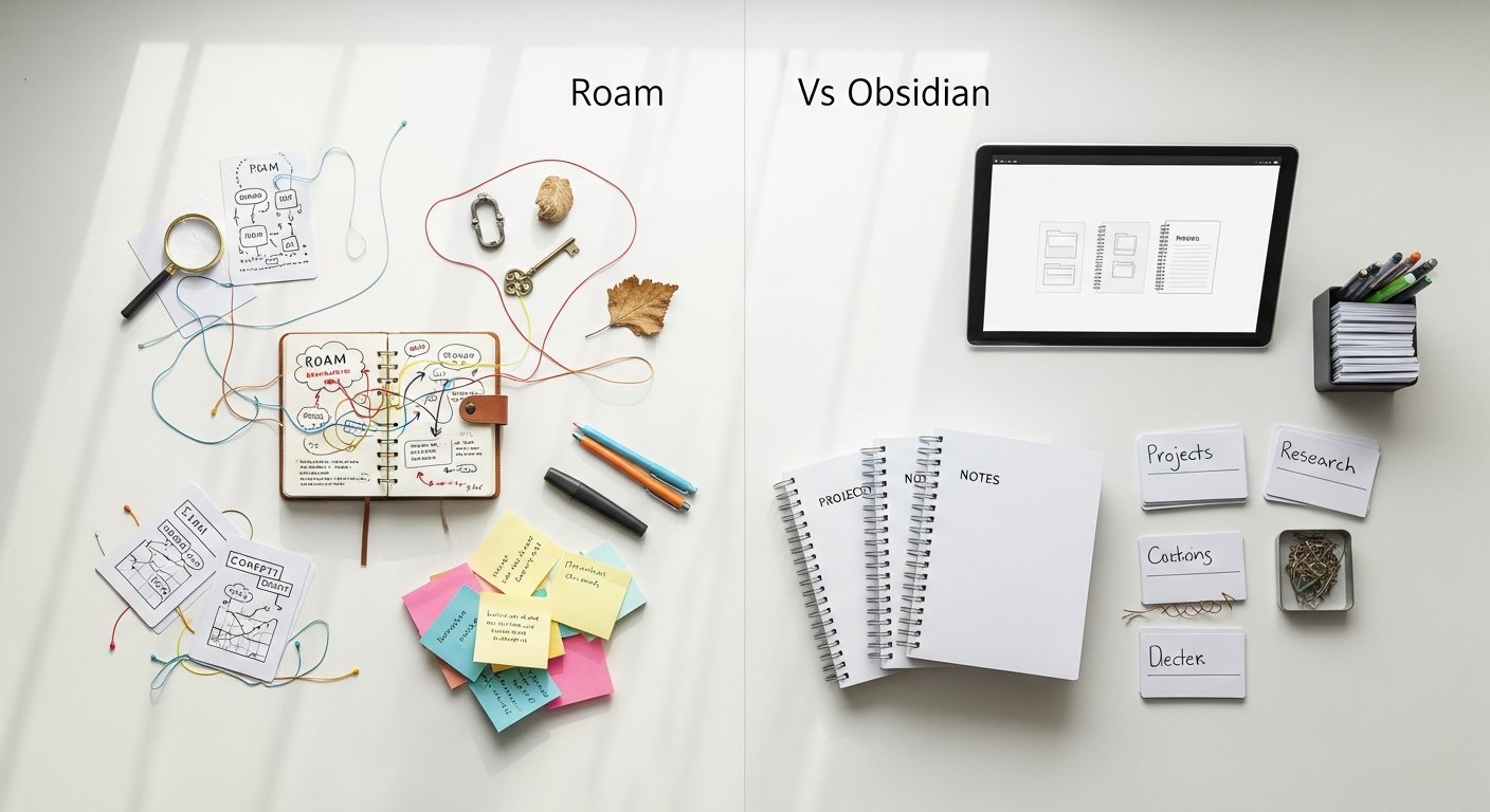 roam vs obsidian - photo 2 illustration
