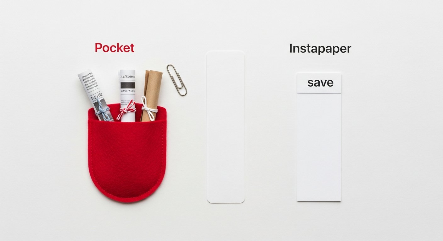 pocket vs instapaper - photo 2 illustration