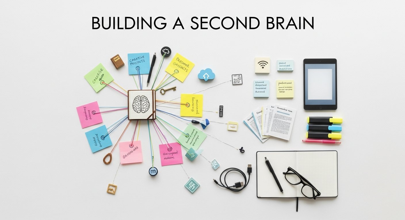 building a second brain - photo 2 illustration