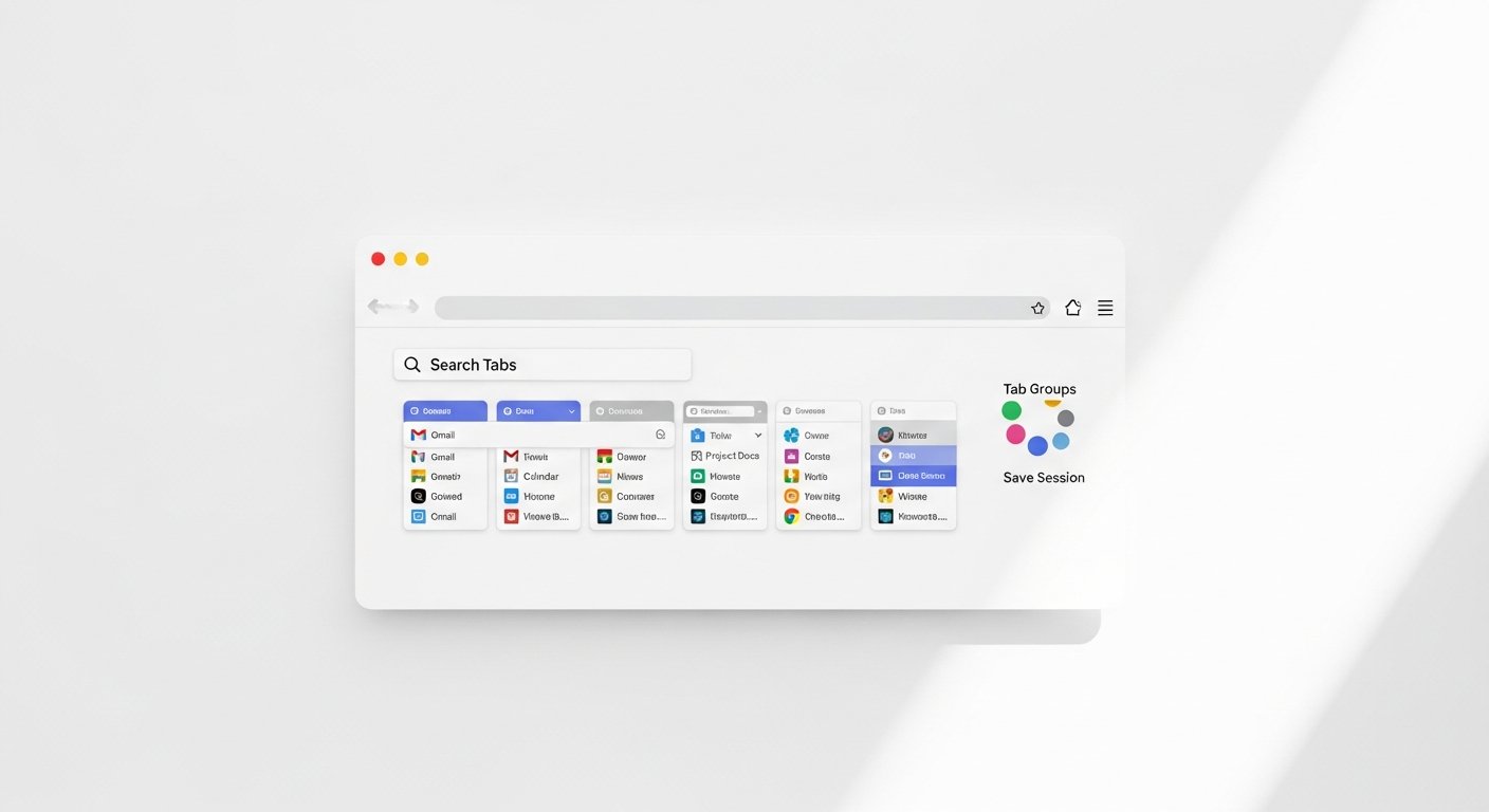 chrome tab manager - photo 2 illustration