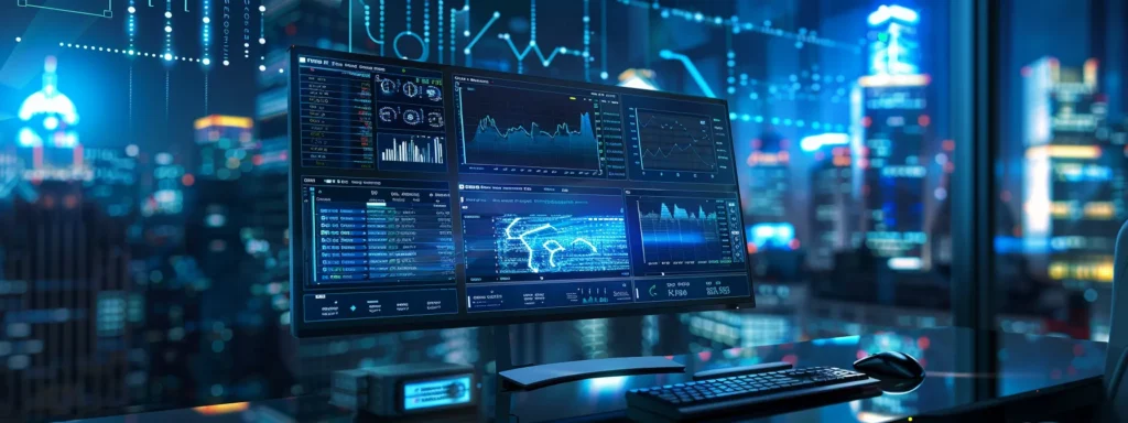 a computer screen displaying a webpage with perfectly optimized titles, meta descriptions, headers, urls, and image alt texts, showcasing a balance of keywords for effective saas seo.