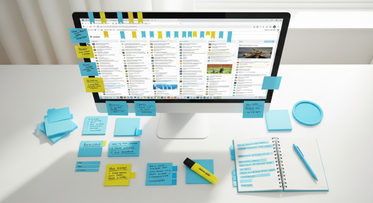 distraction free personal information hub