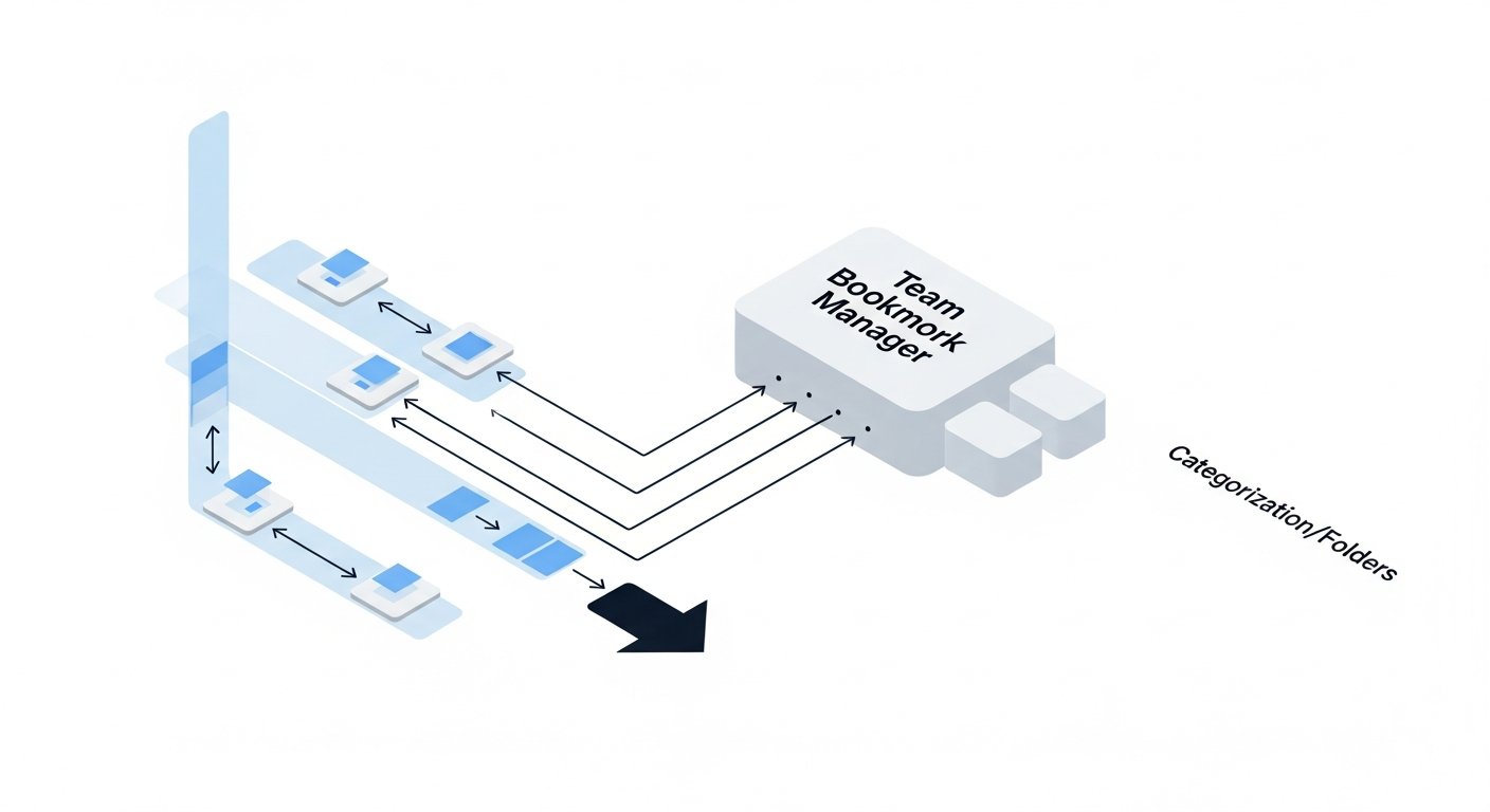 team bookmark manager - infographic 4 illustration
